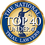 Hunter Gillespie member of The National Top 40 under 40 Trial Lawyers