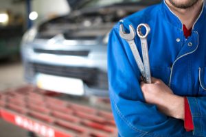 man holding tools