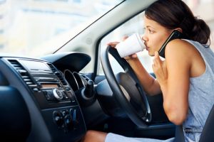 Distracted driving causes accidents