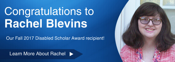 Disabled Scholar Winner Banner