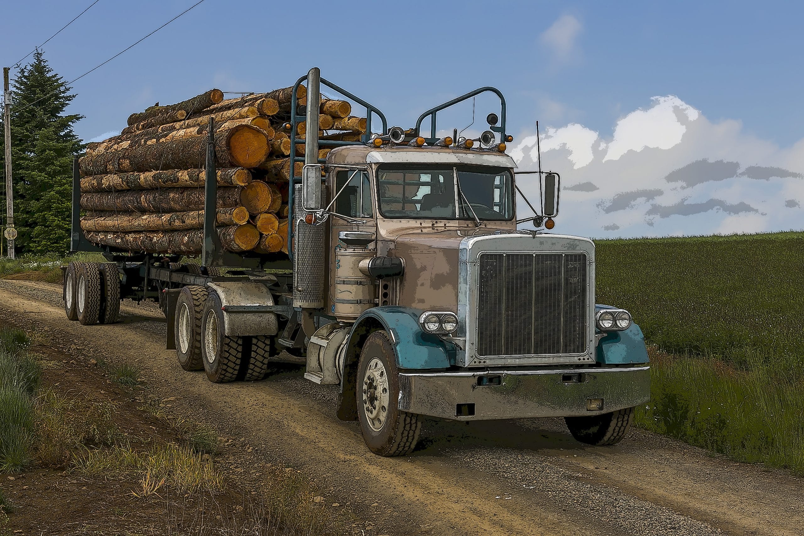 Logging Truck Accident Lawyer | Auger & Auger
