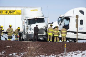 t-bone truck accident