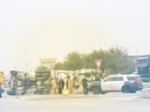 intersection truck accident