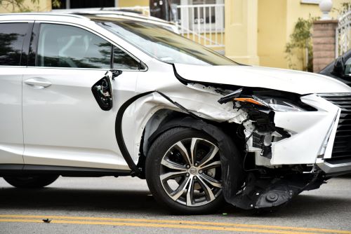 A car accident in brunswick county.