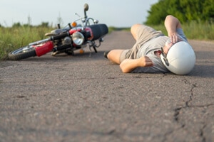 non-contact motorcycle accident