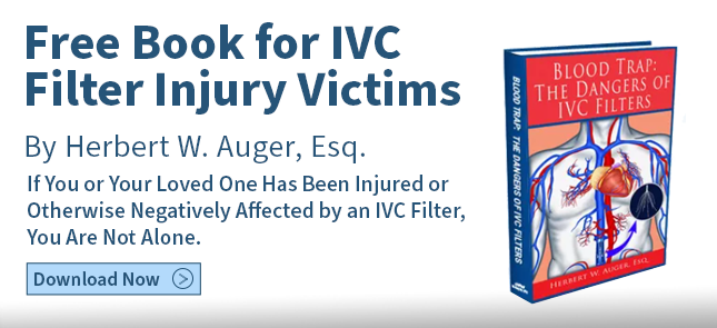 Free Book for IVC Filter Injury Victims