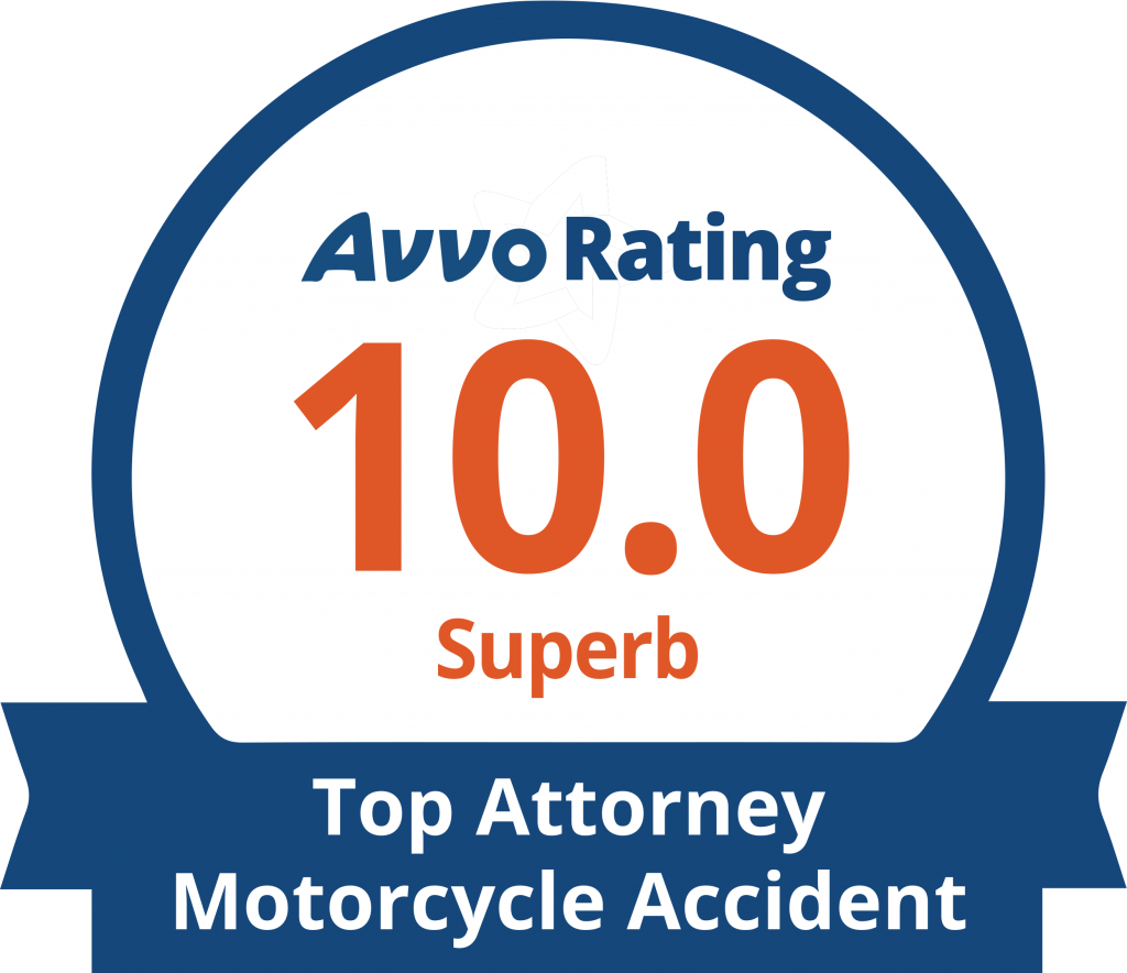 AVVO 10.0 Top Motorcycle Accident Rating